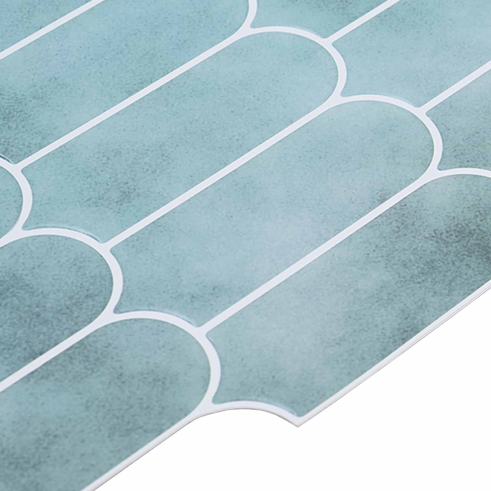 Ploščica perja 20 pcs Zelena 30 x 30 cm Poliuretan in PET - slika 4