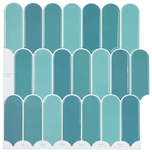 vidaXL Sulgedest plaat 10 tk Sinine 30 x 30 cm Pol&uuml;uretaan ja PET
