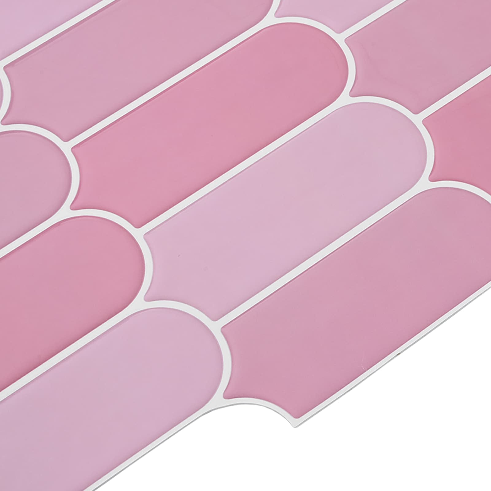 Ploščica perja 10 pcs Roza 30 x 30 cm Poliuretan in PET - slika 4