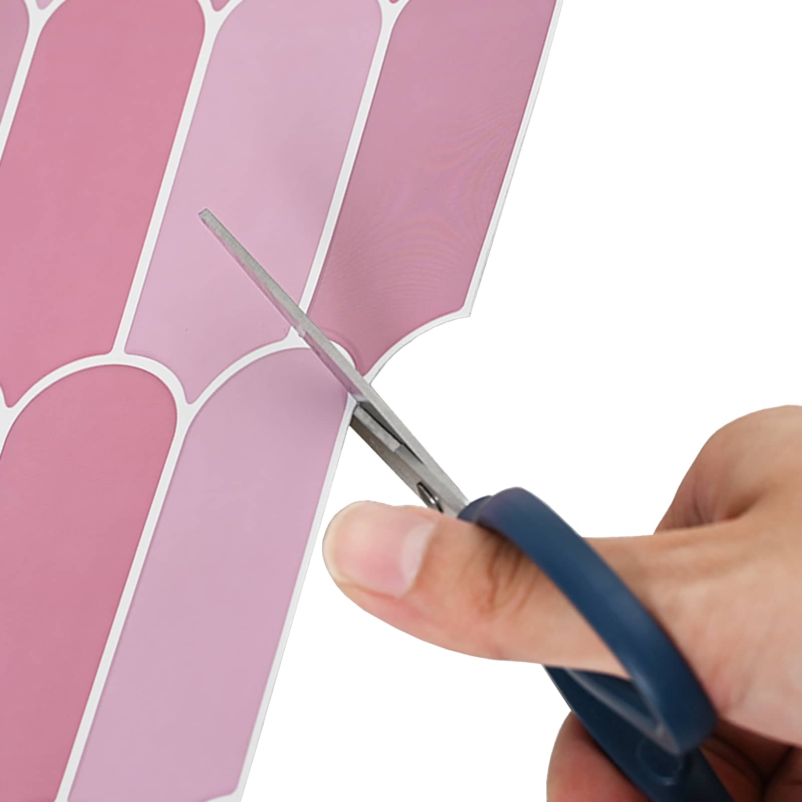 Ploščica perja 10 pcs Roza 30 x 30 cm Poliuretan in PET - slika 5
