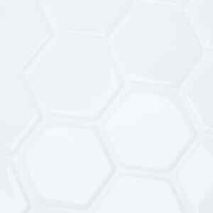 Hexagonální dlaždice 10 pcs Bílá 30 x 30 cm Polyuretan a PET - obrázek 9