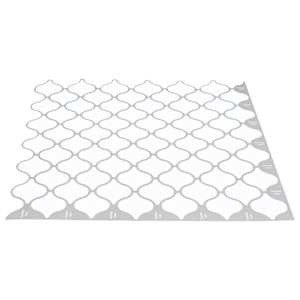 Dlaždice Lanturn 10 pcs Bílá 27 x 27 cm Polyuretan a PET - obrázek 3