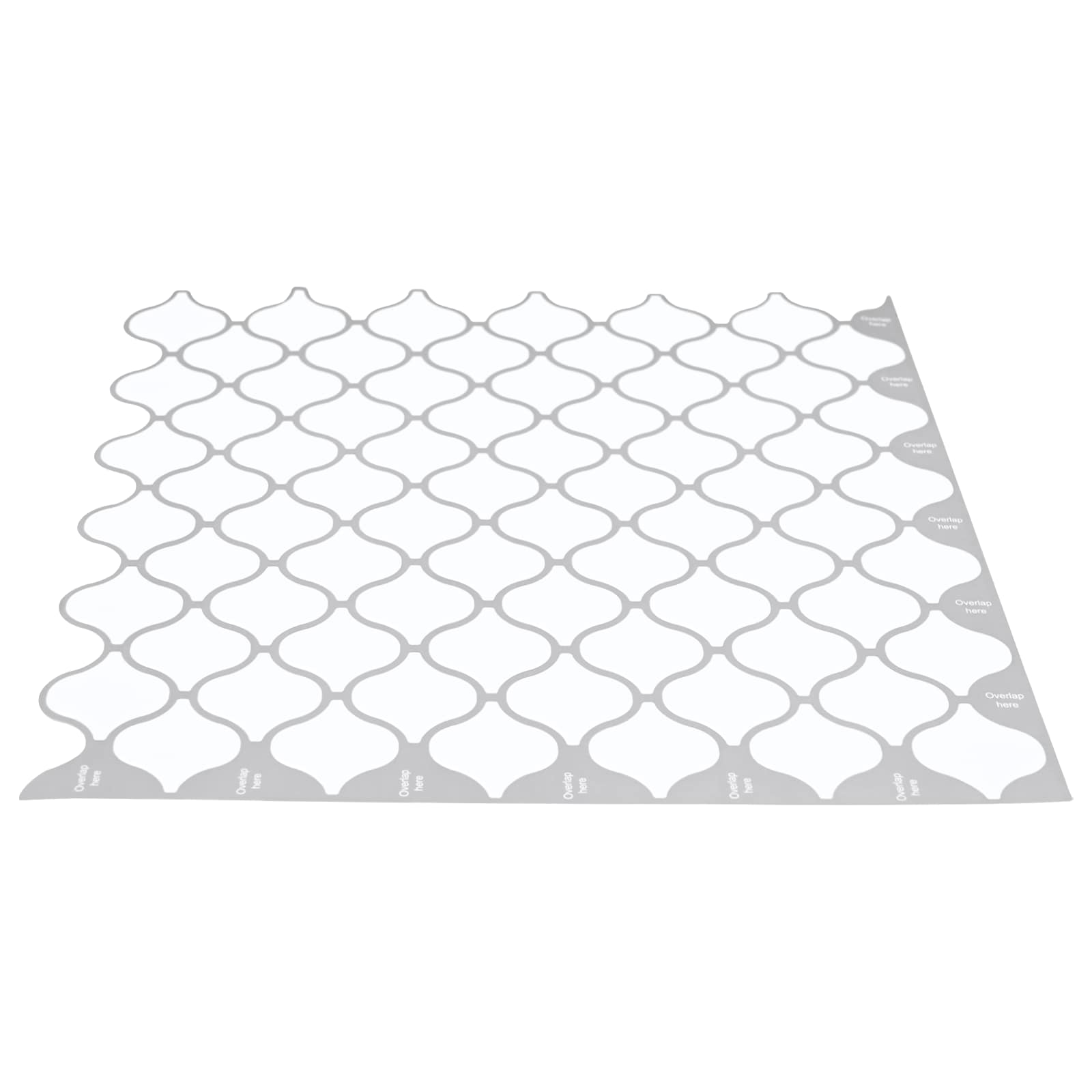 Ploščica Lanturn 20 pcs Bela 27 x 27 cm Poliuretan in PET - slika 3