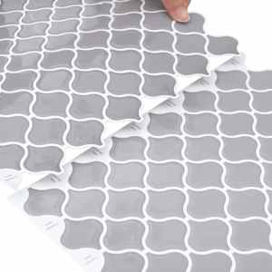 Dlaždice Lanturn 10 pcs Šedá 27 x 27 cm Polyuretan a PET - obrázek 7