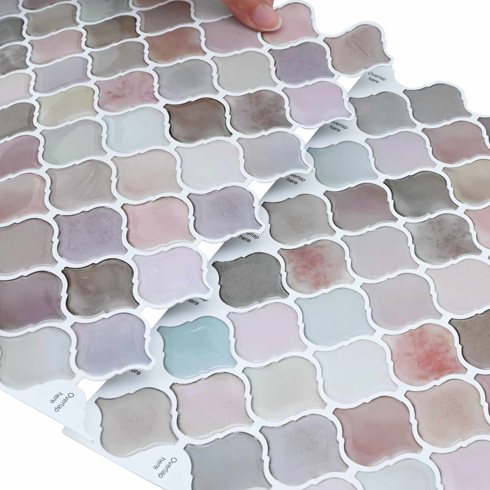 Ploščica Lanturn 20 pcs Bež 27 x 27 cm Poliuretan in PET - slika 7