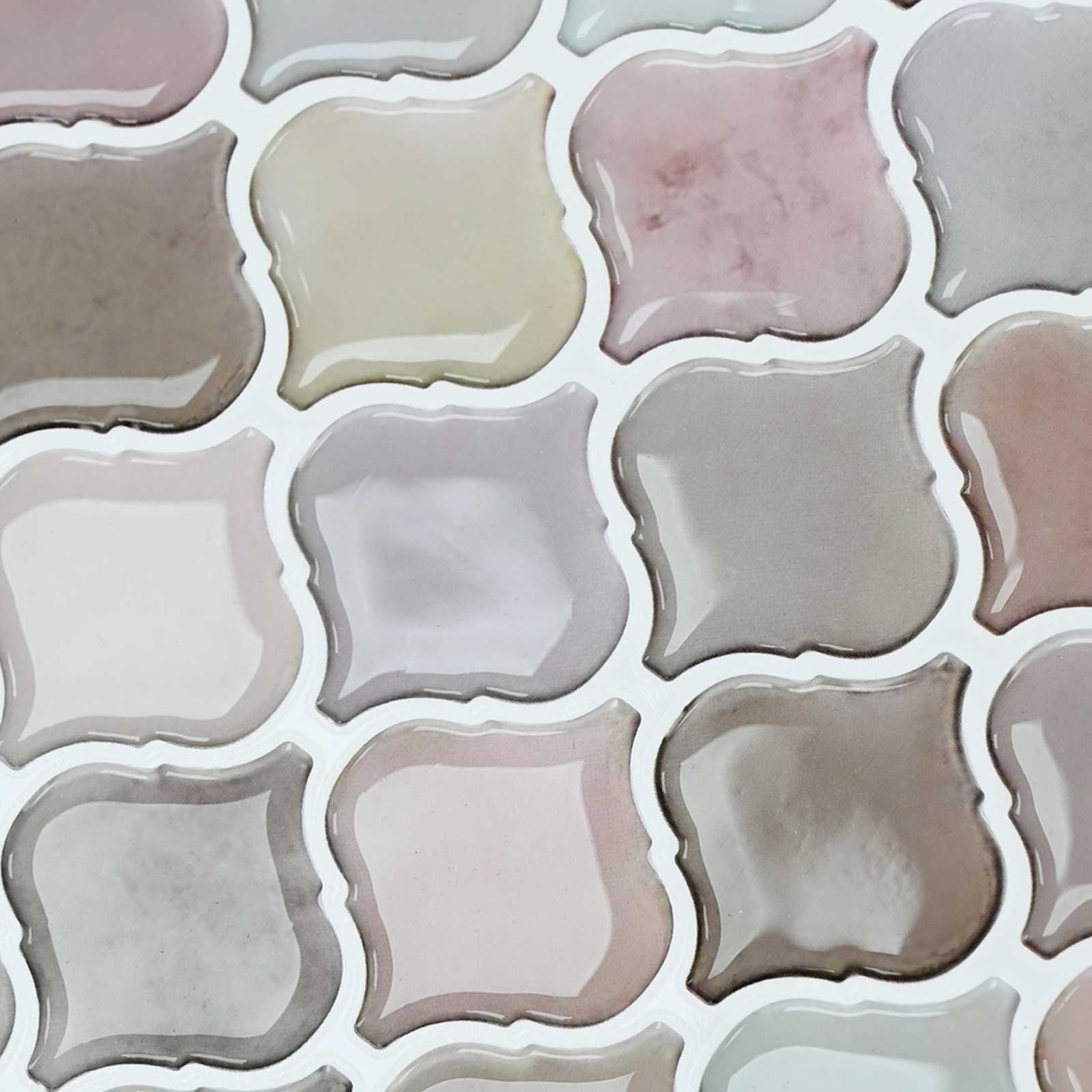 Ploščica Lanturn 20 pcs Bež 27 x 27 cm Poliuretan in PET - slika 9