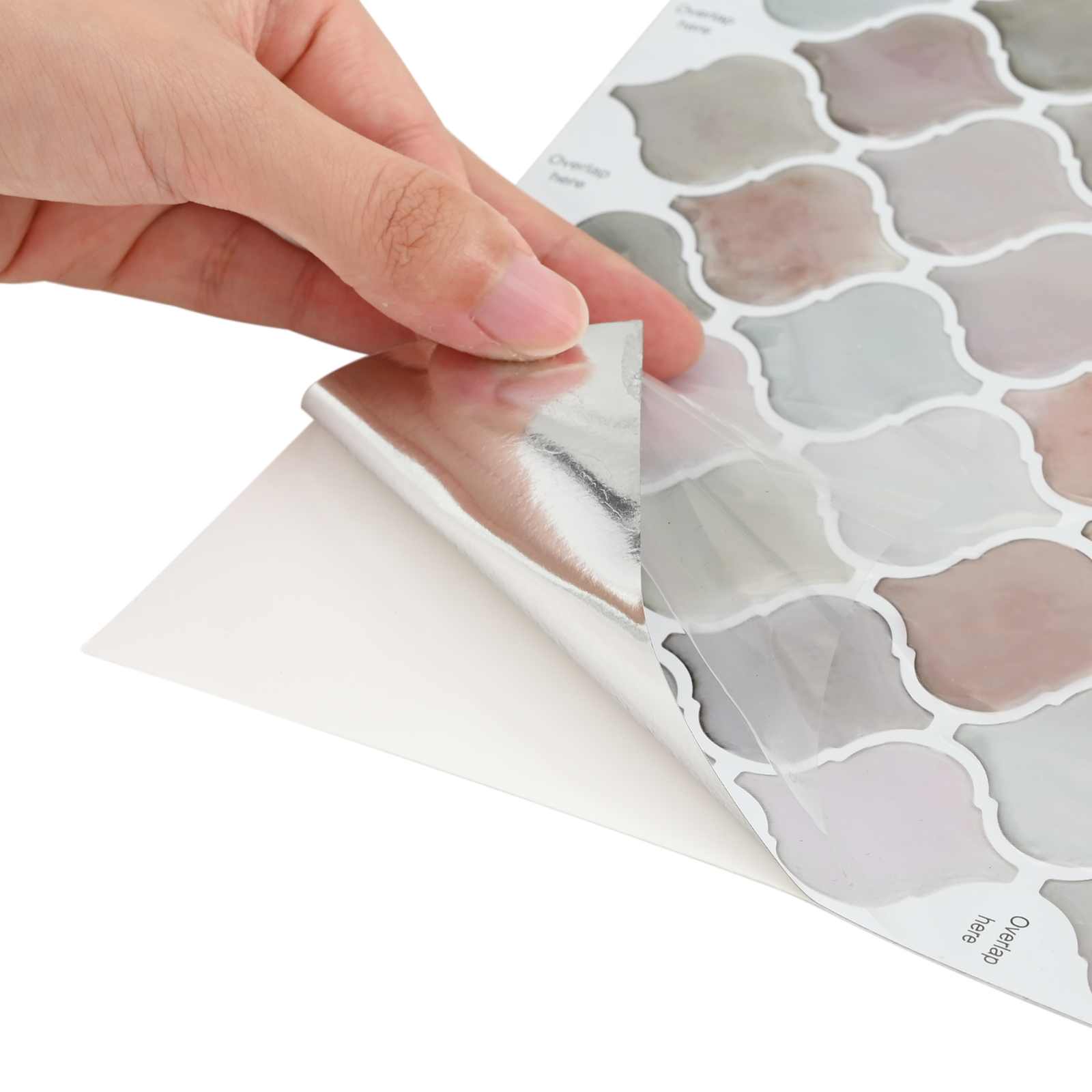 Ploščica Lanturn 50 pcs Bež 27 x 27 cm Poliuretan in PET - slika 6