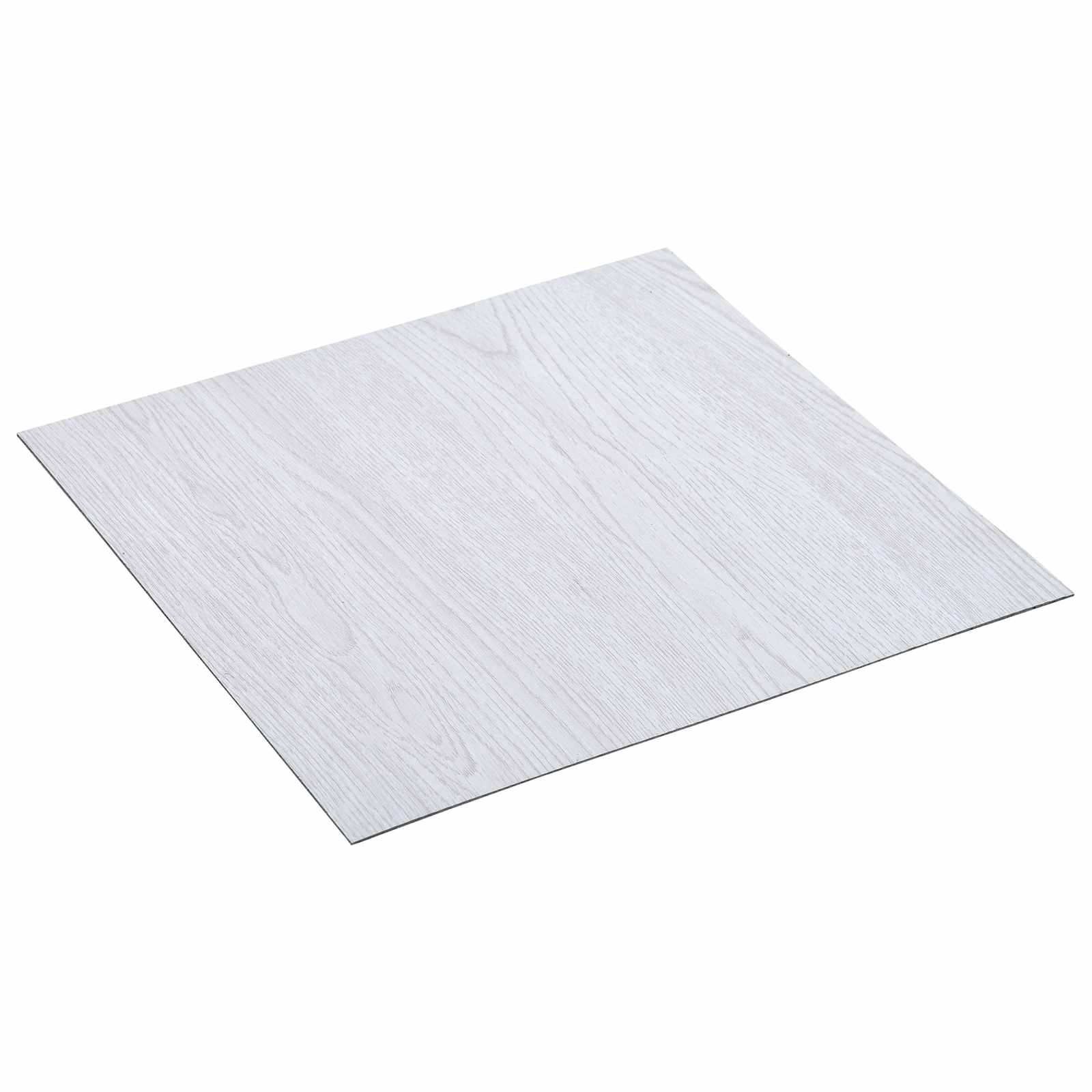 Πλάκες Δαπέδου Λευκό ξύλο 5,11 τ.μ. 55 τεμ. PVC