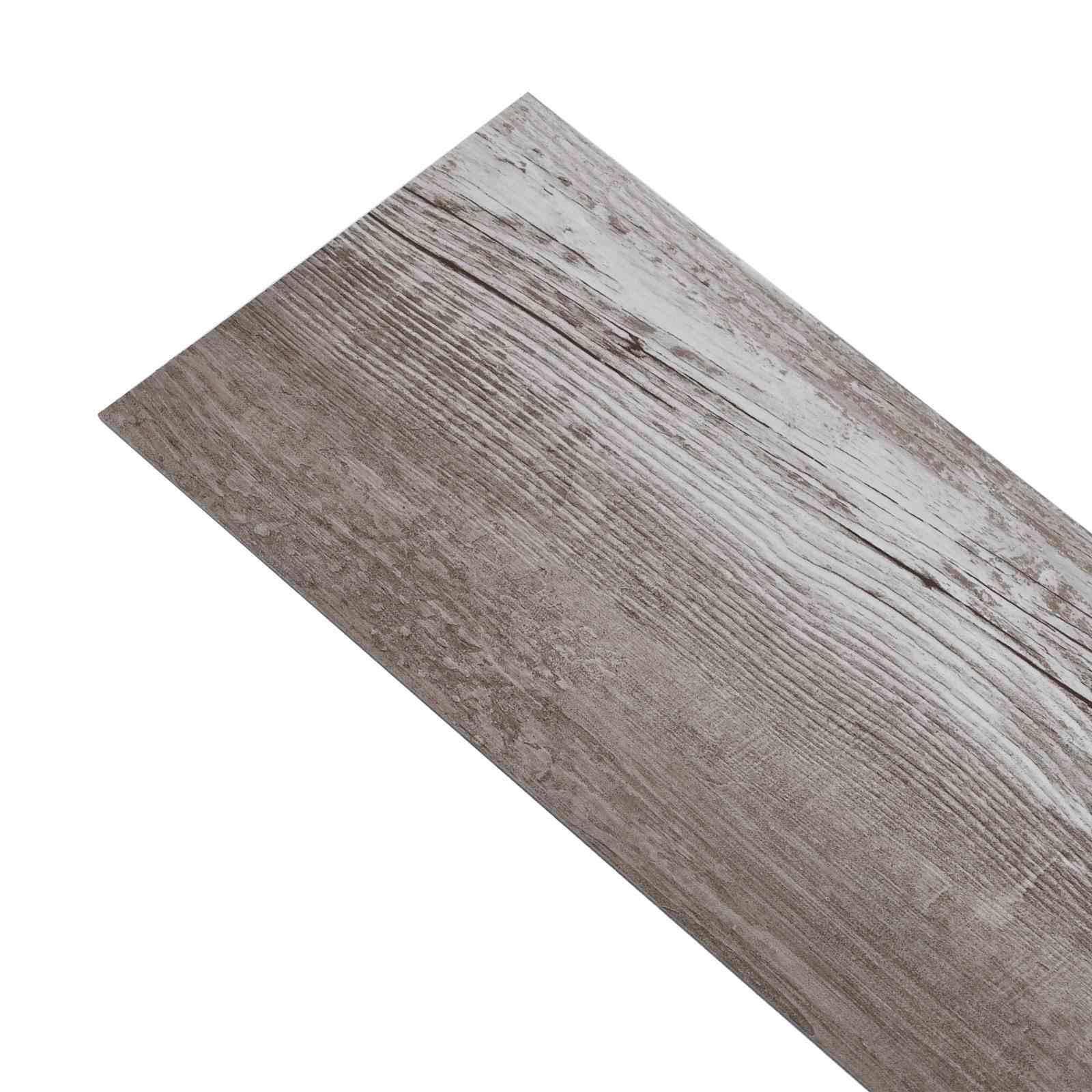 Πλάκες Δαπέδου Ματ Ξύλο Καφέ 5,02 m² 36 τεμ. PVC - Image 3