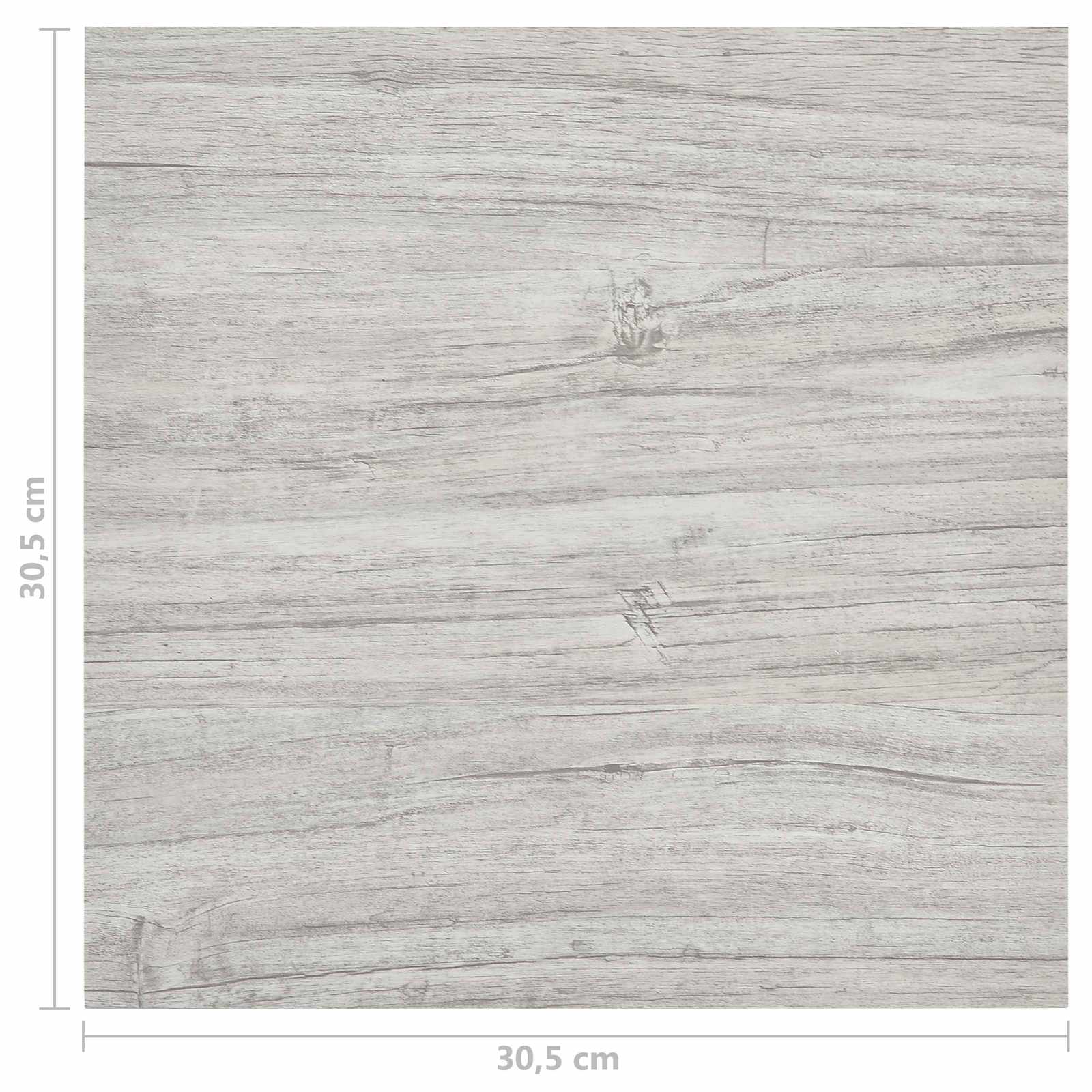 vidaXL Bodenplanken Grau und Holz 5,11 m² 55 Stk. PVC – Bild 11