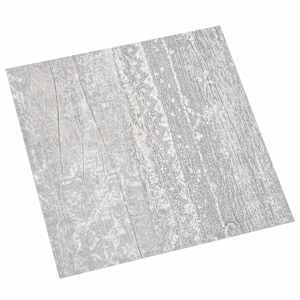 vidaXL Isekinnevad P&otilde;randaplaadid Hall 30,5 x 30,5 cm 20 tk PVC