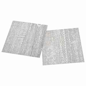 Samolepicí podlahová prkna 30,5 x 30,5 cm 20 pcs PVC Šedá - obrázek 3