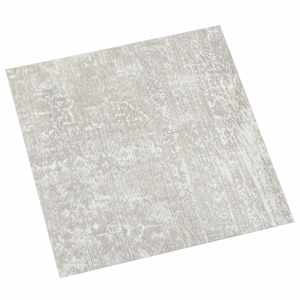 vidaXL Isekinnevad P&otilde;randaplaadid Helehall 30,5 x 30,5 cm 20 tk PVC