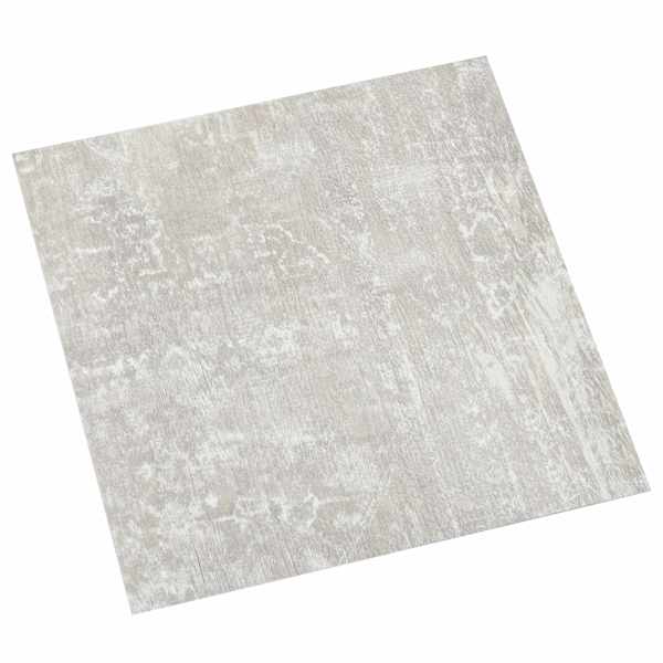vidaXL Isekinnevad P&otilde;randaplaadid Helehall 30,5 x 30,5 cm 20 tk PVC
