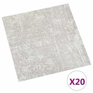 Samolepicí podlahová prkna 30,5 x 30,5 cm 20 pcs PVC - obrázek 2