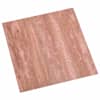 vidaXL Isekinnevad P&otilde;randaplaadid Punane 30,5 x 30,5 cm 20 tk PVC