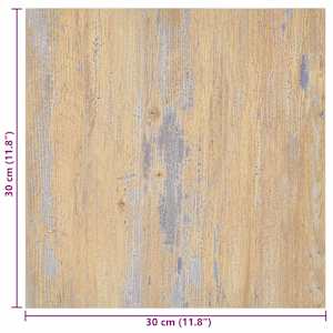 Samolepicí podlahová prkna 30,5 x 30,5 cm 20 pcs PVC - obrázek 10