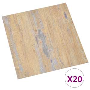 Samolepicí podlahová prkna 30,5 x 30,5 cm 20 pcs PVC - obrázek 2