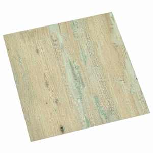 vidaXL Isekinnevad P&otilde;randaplaadid Helepruun 30,5 x 30,5 cm 20 tk PVC