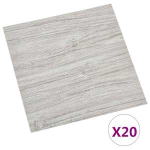Samolepicí podlahová prkna 30,5 x 30,5 cm 20 pcs PVC - obrázek 2