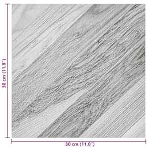 Samolepicí podlahová prkna 30,5 x 30,5 cm 20 pcs PVC - obrázek 10