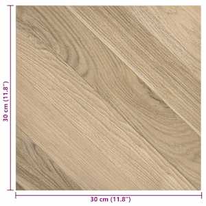 Samolepicí podlahová prkna 30,5 x 30,5 cm 20 pcs PVC - obrázek 10
