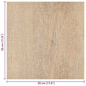 Samolepicí podlahová prkna 30,5 x 30,5 cm 20 pcs PVC - obrázek 10