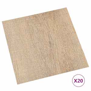 Samolepicí podlahová prkna 30,5 x 30,5 cm 20 pcs PVC - obrázek 2
