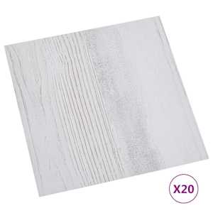 Samolepicí podlahová prkna 30,5 x 30,5 cm 20 pcs PVC - obrázek 2