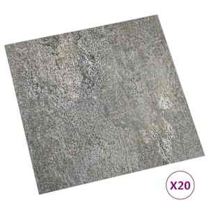 Samolepicí podlahová prkna 30,5 x 30,5 cm 20 pcs PVC Kameny - obrázek 2