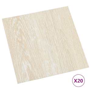 Samolepicí podlahová prkna 30,5 x 30,5 cm 20 pcs PVC - obrázek 2