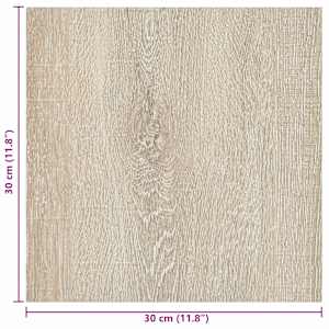 Samolepicí podlahová prkna 30,5 x 30,5 cm 20 pcs PVC - obrázek 10