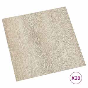 Samolepicí podlahová prkna 30,5 x 30,5 cm 20 pcs PVC - obrázek 2