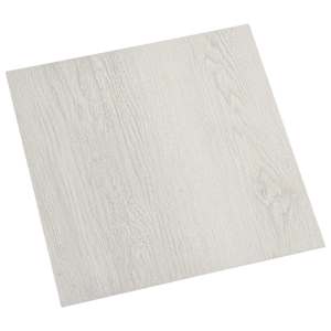 Samolepilne Talne Plošče 30,5 x 30,5 cm 20 pcs PVC Svetlo bež