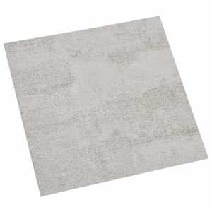 Samolepilne Talne Plošče 30,5 x 30,5 cm 20 pcs PVC Bela in siva