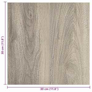 Samolepicí podlahová prkna 30,5 x 30,5 cm 20 pcs PVC - obrázek 10