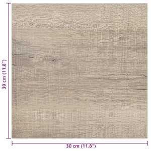 Samolepicí podlahová prkna 30,5 x 30,5 cm 20 pcs PVC - obrázek 10
