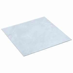 Samolepilne Talne Plošče 30,5 x 30,5 cm 20 pcs PVC Beli marmor
