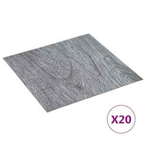 Samolepicí podlahová prkna 30,5 x 30,5 cm 20 pcs PVC - obrázek 2
