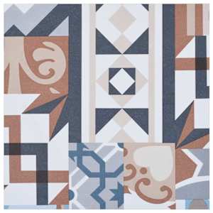 Samolepicí podlahová prkna 30,5 x 30,5 cm 20 pcs PVC Mono vzor - obrázek 3