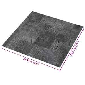 Samolepicí podlahová prkna 30,5 x 30,5 cm 20 pcs PVC - obrázek 5