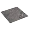 vidaXL Isekinnevad P&otilde;randaplaadid Must 30,5 x 30,5 cm 20 tk PVC