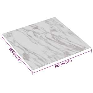 Samolepicí podlahová prkna 30,5 x 30,5 cm 20 pcs PVC - obrázek 6