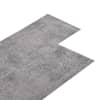 vidaXL Iseliimuvad PVC Plankp&otilde;randad Tsemendi pruun 30,5 x 61 cm 28 tk