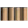 vidaXL Seinapaneelid 2 tk 60,5 x 60 cm Naturaalne