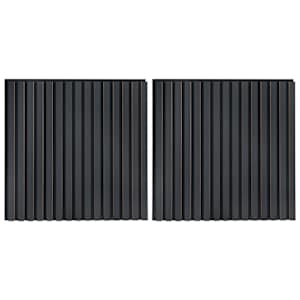 vidaXL Seinapaneelid 2 tk 60,5 x 60 cm Antratsiit