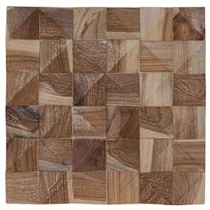 vidaXL Seinapaneel 11 tk Naturaalne 30 x 30 x 2 cm