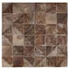 vidaXL Seinapaneelid 11 tk Valge pestud 30 x 30 x 1,7 cm