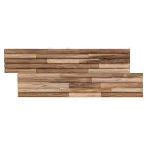 vidaXL Seinapaneel 10 tk Naturaalne 55 x 20 x 2 cm