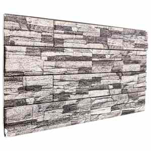 vidaXL Seinapaneelid 10 tk 100 x 50 cm Tumehall ja helesinine EPS vaht